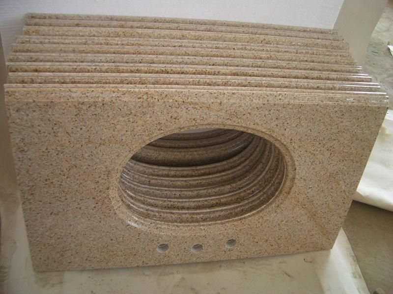 Grey Granite Bathroom Vanity Tops