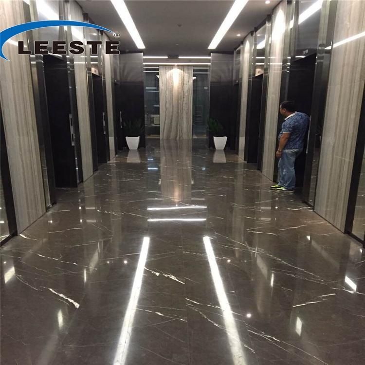Pietra Grey Marble Natural Brown Marble with White Veins