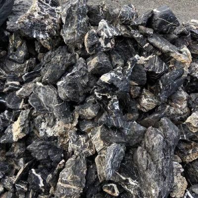 10-50 Cm Aquarium Pond Decoration Rocks Acid Washed Blue Dragon Stones