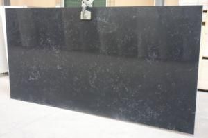 White Vein Black V2881 / Quartz Slab for Kitchen/Bathroom/Wall/Floor