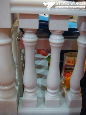 Granite Stone Stair Balustrade / Balusters with Railing Handrail