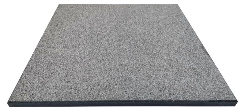 Black Granite European Headstone Monument Tombstone with Custom Design