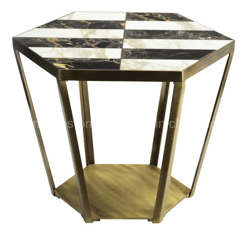 Wholesale Customized Modern Indoor Banquet Table Round Marble Restaurant Table