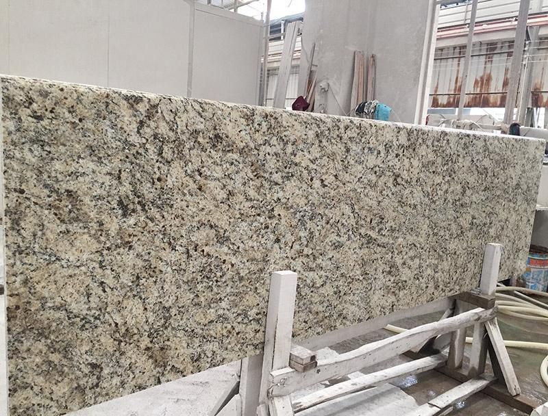 Natural Stone Building Material New Venetian Gold Granite Countertops Brazil Gold Granite Countertops