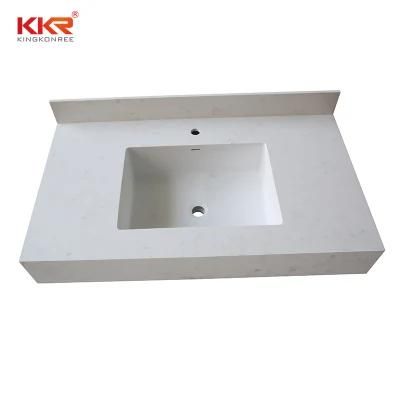 12 Inch Deep Cut-to-Size Countertop Acrylic Solid Surface Bathroom Vanity Top