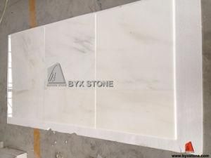 Snow White Marble Tile for Flooring, Wall, and Countertop