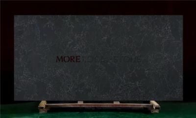 Kitchen Benchtop Artificial Stone Black Quartz Stone Slab