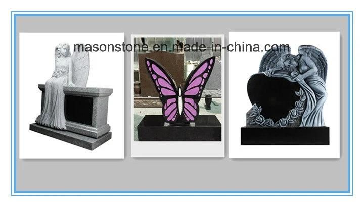 Nice Carving Polished Granite Headstone for Memorial
