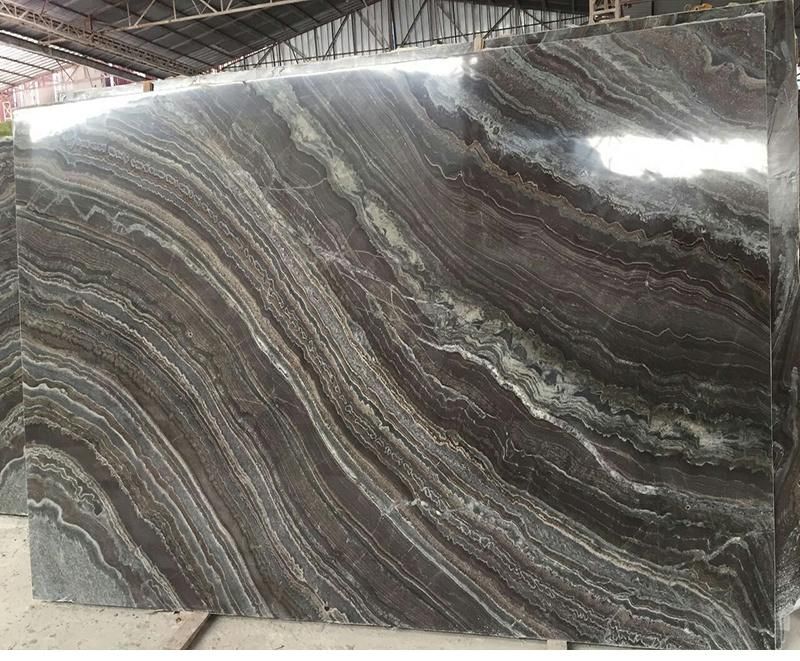 Book Match Veins Galaxy Marble Wavy-Filbred for Wall