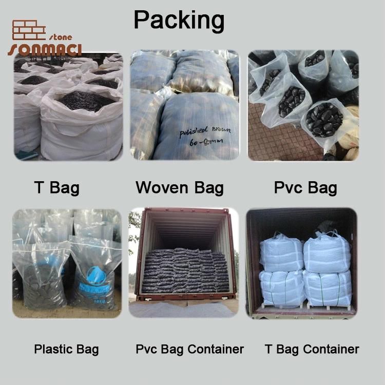 Construction Material Natural Colorful Gravel Cobble Stone
