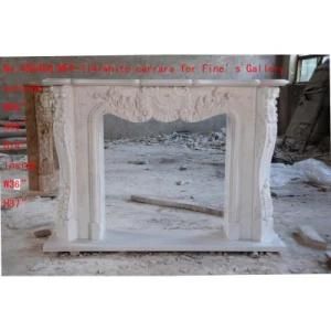 Decorative Marble Electric Fireplace Mantel