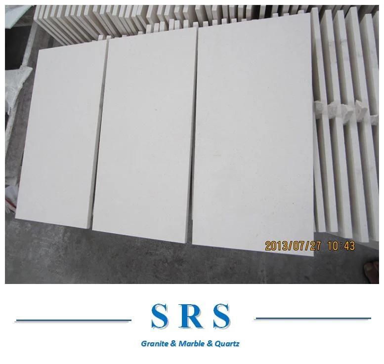 White Limestone Tiles for Wall/Floor with Good Quality