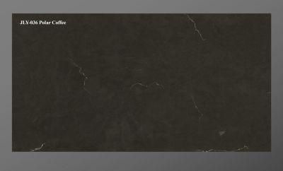 Dark Black Quartz Slab Promotion Price 10% Discount Countertop