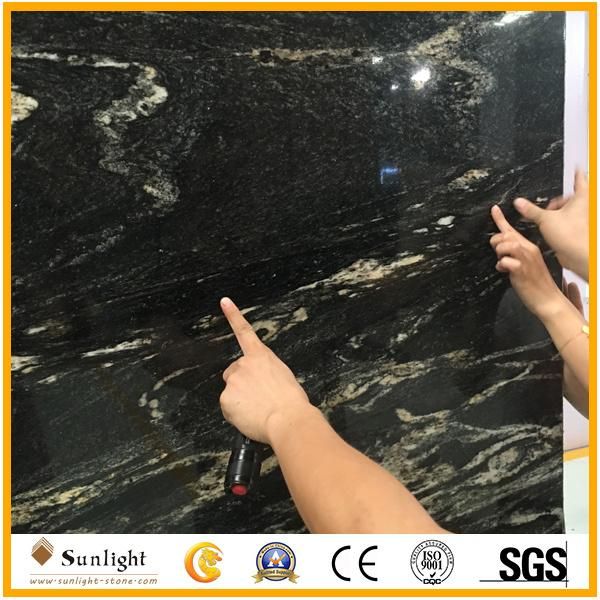Brasil Black Cosmos Black Titanium Prada Gold Granite