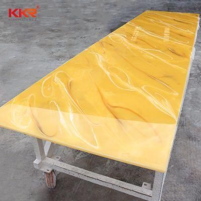 Decoration Material Artificial Stone Translucent Solid Surface Panels