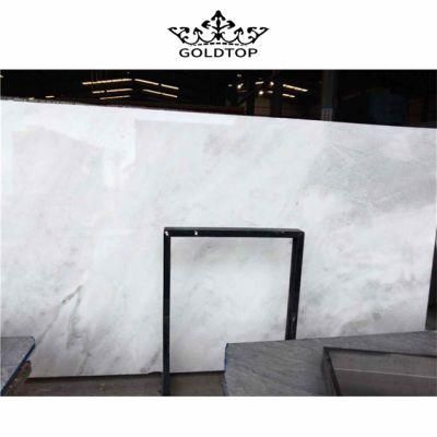 Gold Medal Supplier Rhino White Stone Marble Slabs Namibia White Marble Slab Public Bathroom Countertop