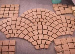 G666 Putian Red, Red Porphyry, Paving, Cobble, Tile, Polished