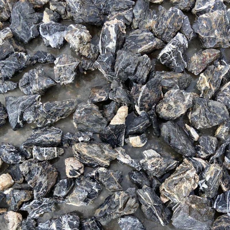 10-50 Cm Aquarium Pond Decoration Rocks Acid Washed Blue Dragon Stones