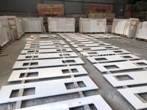 White Quartz Kitchentop/Vanity Top/Countertopp
