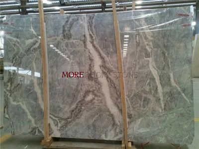 Hot Sale Grey Marble Slab for Lobby Column and Floor Design