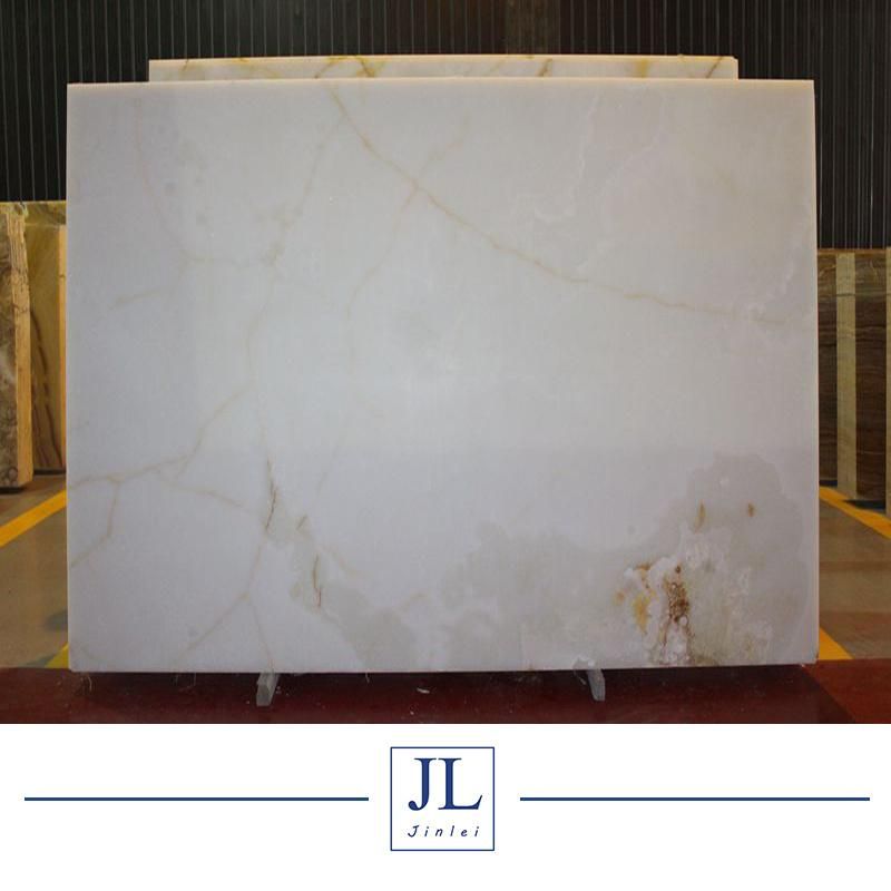 Building Material Marble Transparent Rainbow Onyx for TV Set Background Wall Decoration Projects/Interior Decoration