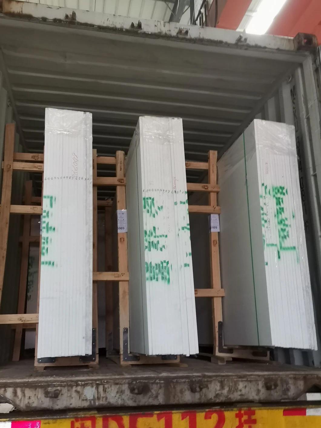China Manufacturer of Artificial Pure White Plain Marble Stone Slabs