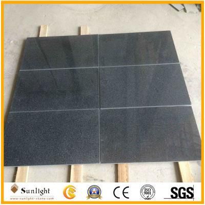 Polished Natural G654 China Black Granite for Tiles/Vanity Tops