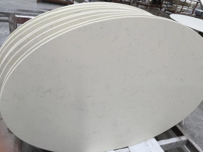 Natural Stone White Marble for Countertops and Vanity Tops Decoration