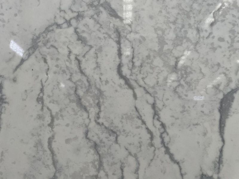 Modern Artificial Quartz Stone Kitchen Countertop Thickness 2cm Esv014