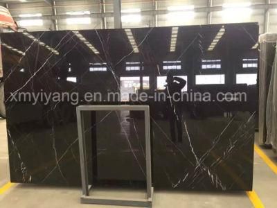 Black Marble for Floor/Wall Nero Marquina Marble Tiles for Bathroom/Kitchen/Project