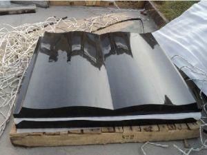 Granite Book Style Headstone Tombstone