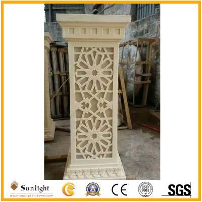 Polyresin Sandstone Lantern Crafts for Home or Garden Decoration