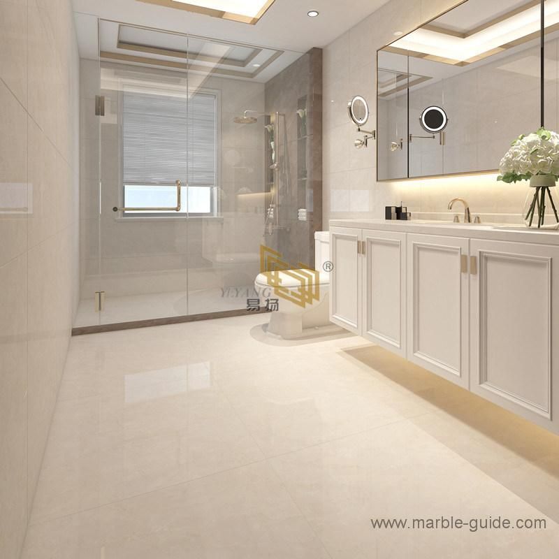 Beige Sintered Stone Artificial Marble Slab for Bathroom/Kitchen/Wall/Flooring/Backsplash/Countertops