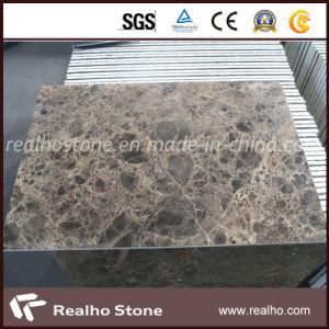 Brown Dark Emperador Marble Ceramic Composited Tile for Floor