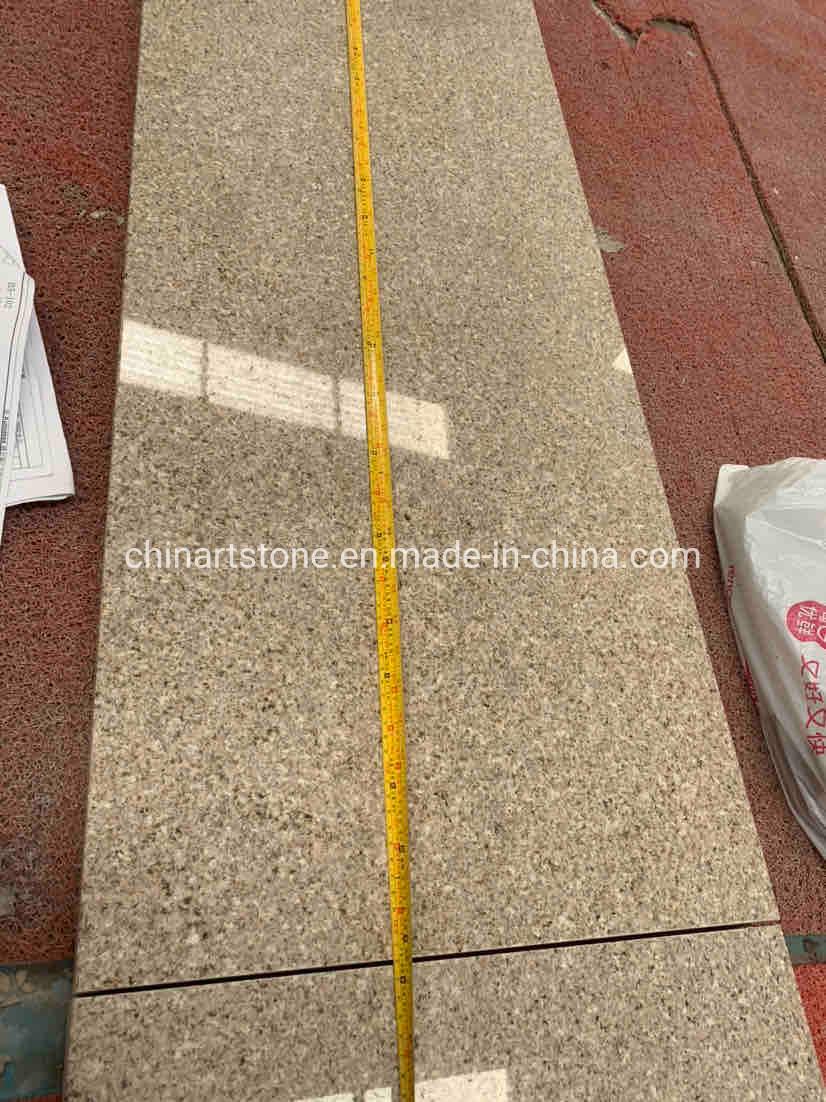 Polished Rust Golden Granite for Corridor Cap