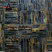 Blue Tiger Eye Semi Precious Stone Wall Tile