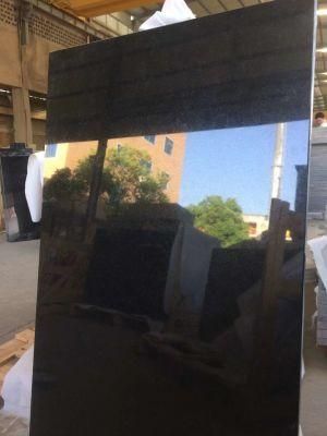 China Natural Polished Tiles India Black Brown Milky Way Granite