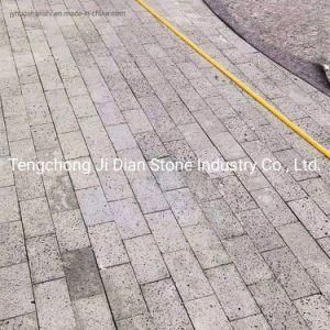 Outdoor Volcanic Lava Stone Brick Paver for Driveway