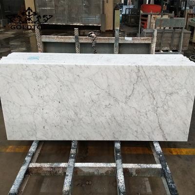 Natural Stone Grey/White/Black/Red/Brown/Green/Golden/Bianco Carrara White Marble Stairs for Floor/Wall/Kitchen/Bathroom Tiles/Countertops