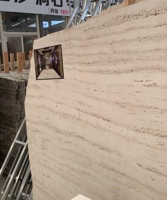 Travertino Alabastrino Travertine Super White Slab for Tile