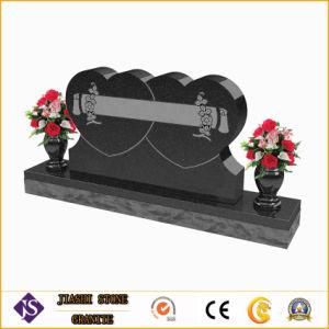 Flower Vase Headstone/Monument and Black Granite
