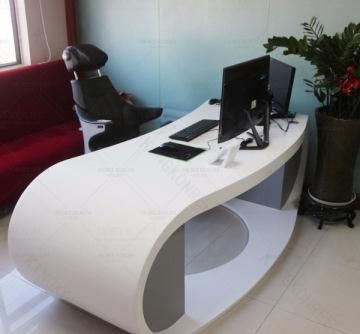 Reception Desk Office Desk Acrylic Resin Sheets