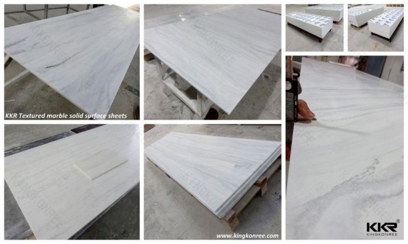 Engineering Stone Countertop Table Top Material Artificial Stone Acrylic Solid Surface Sheets
