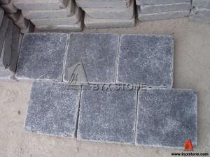 Blue Limestone Honed Tumbled Floor Tile for Paving