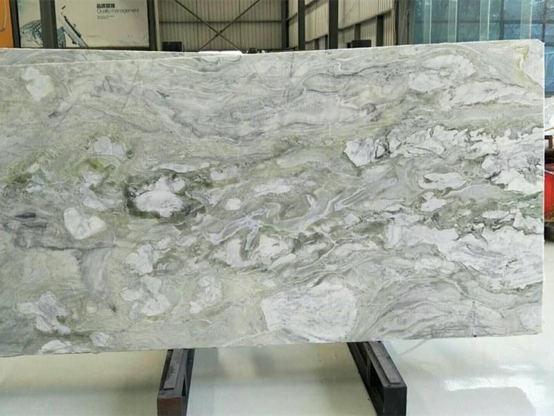 Ice/Green/Jade Marble Stone for Slabs/Bathroom/Tile/Vanity/Flooring/Kitchen Countertop/Table Top/Floor/Wall Tiles/Background Wall Panel