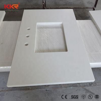Kingkonree Customized Artificial Stone Sparkle Black Quartz Kitchen Countertop