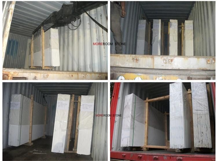 Wholesale Larger Size Slab Artificial Stone White Quartz