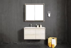 Deb 1500 Customized Cabinet Solid Surface Wall Hung New Product Modern Bathroom Cabinet