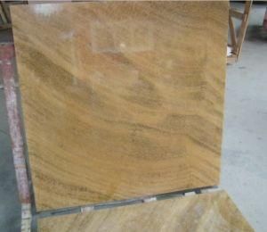 Yellow Stone Polished Marble for Countertop/Slab/Flooring