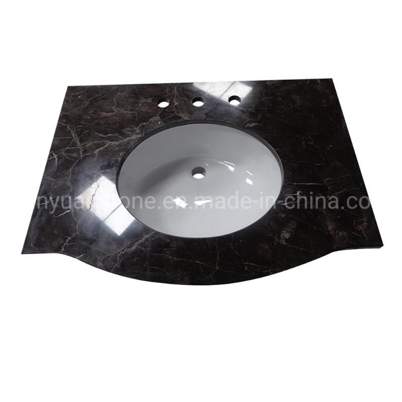 Natural Marble, Granite, Quartz Stone Vanity Tops for Kitchen, Bathroom